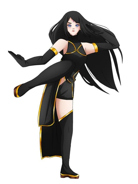 Hyuga Oc, Naruto Oc Ideas, Naruto Outfits, Naruto Clothing, Naruto Oc Characters, Anime Ninja, Anime Shadow, Naruto Girls, Naruto Oc