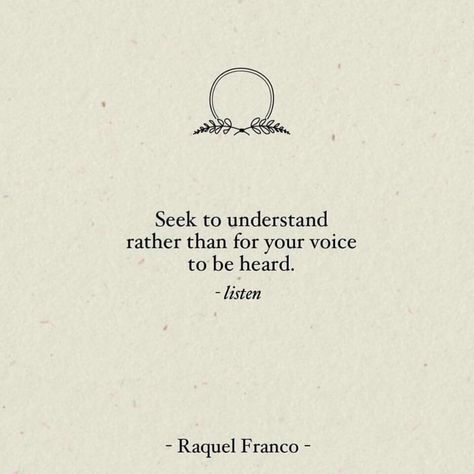 Not Being Heard, Seek To Understand, Use Your Voice, Very Funny, Design Quotes, Powerful Words, Your Voice, Life Lessons, Wellness Design