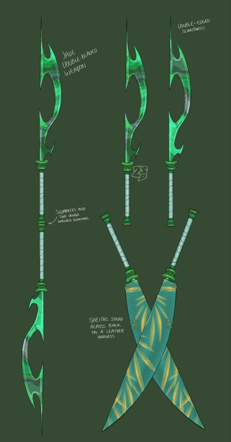 feralmushroom on ig #dnd #dnd5e #weapons #scimitar #swords #oc Druid Scimitar, Scimitar Character Art, Scimitar Dnd, Scimitar Art, Dnd Druid, Dnd Oc, Dnd Ideas, Oc Art, Dungeons And Dragons Characters