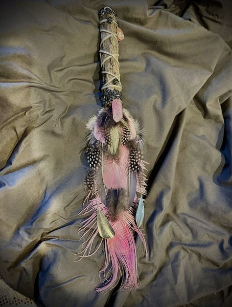 Peacock Pheasant, Feather Wand, Smudge Fan, Smudging Feathers, White Sage Smudge, Pink Peacock, Feather Fan, Feather Crafts, Smudge Sticks