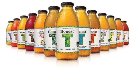 Honest Tea discontinued by Coca-Cola, brand to phase out by 2022's end Organic Tea Brands, Packaging World, Sugar Glass, Kids Juice, Tea Labels, Dragon Tea, Tea Brands, Honest Tea, Organic Teas