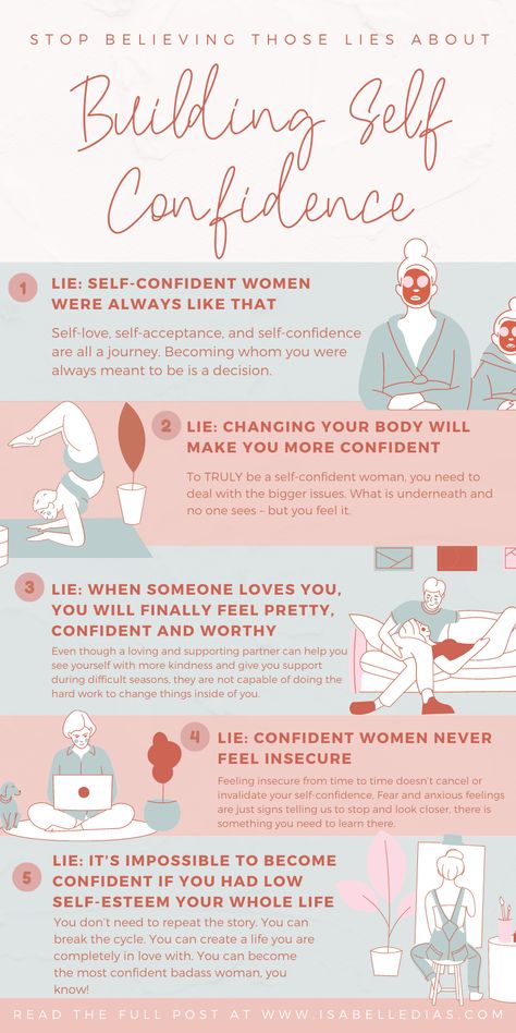 Wondering how to build self confidence and how to become more confident as a woman? Let me share with you the lies on building self confidence that can keep you trapped on your low no self confidence days! Trust me, self love doesn’t have to be a challenge! #personaldevelopment #selfdevelopment #selflove #confidence How To Be Confident With Your Body, How To Build Self Trust, How To Be A Confident Woman, How To Be Self Confident, How To Have More Confidence, How To Be More Confident, How To Be Confident, Self Love Exercises, Self Confidence Building