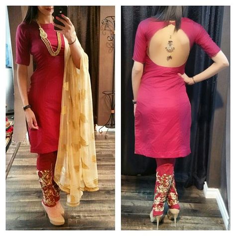 B Chic pieces are officially out at CBS! Here's another sneak peak for all our fashionistas. Simplicity really is the ultimate sophistication. Are we right ladies? For further information on this stunning piece please email us at raji@crossoverbollywoodse.ca. Punjabi Fashion, Indian Designer Suits, Neck Designs For Suits, Salwar Designs, Oufits Casual, Salwar Kamiz, Patiala Salwar, Indian Couture, Blouse Design Models