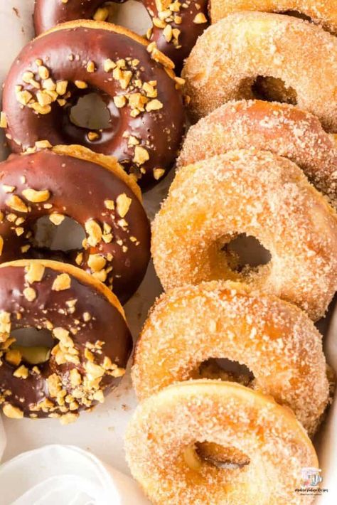 Bisquick Donut Recipe, Gluten Free Bisquick Recipes, Bisquick Mix Recipe, Gluten Free Donuts Baked, Italian Subs, Gluten Free Doughnuts, Gluten Free Bisquick, Homemade Bisquick, Making Donuts