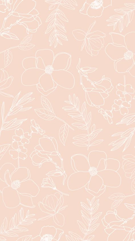 Peach Butterfly Wallpaper, Peach Floral Background, Peach Phone Wallpaper, Peach Aesthetic Wallpaper, Add Wallpaper, Iphone Screen Savers, Wallpaper Whatsapp, Coral Wallpaper, Rosa Coral