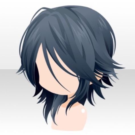 Fantasy Male Hairstyles, Mmd Hair, Hair References Drawing, Anime Hairstyles Male, Drawing Hairstyles, Chibi Hair, Pelo Anime, Drawing Hair Tutorial, Manga Hair