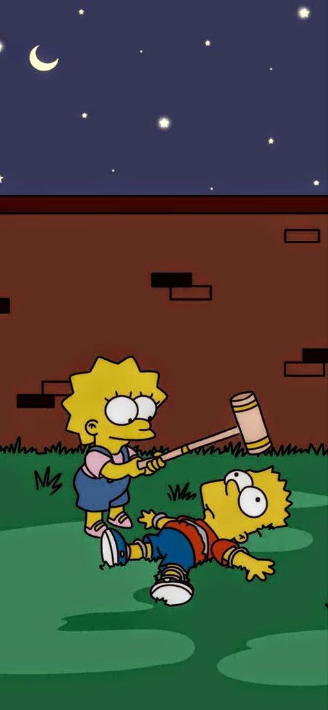 Lisa Simpson, Bart Simpson, Ipad, Wallpapers, Bar, Anime