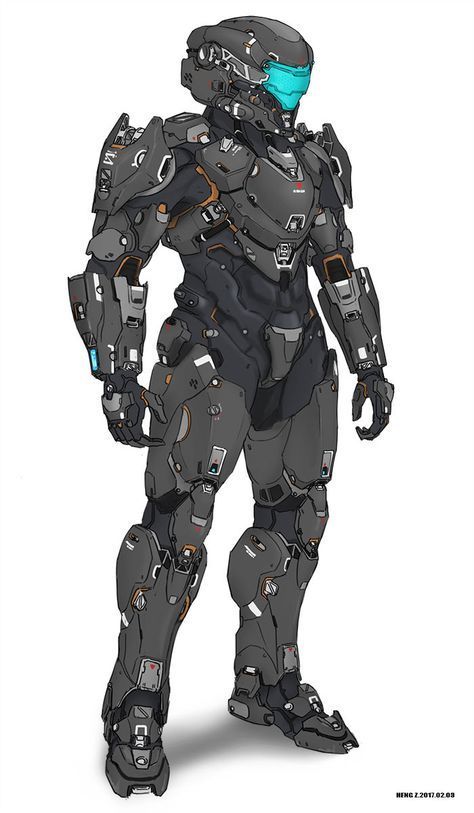 Space Armor, Concept Art Landscape, Halo Armor, Futuristic Armor, Futuristic Armour, Sci-fi Armor, Combat Armor, Sci Fi Armor, Mech Suit