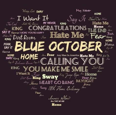 September Song Lyrics, Indigo Lyrics, Blue October Tattoo Lyrics, Blue And Grey Lyrics, We Fall In Love In October Lyrics, Blue October Lyrics, Song Lyric Tattoos, Alabama Crimson Tide Football Wallpaper, October Quotes