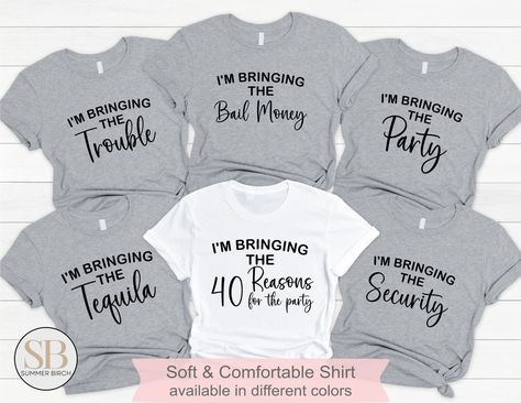 40th birthday shirts women