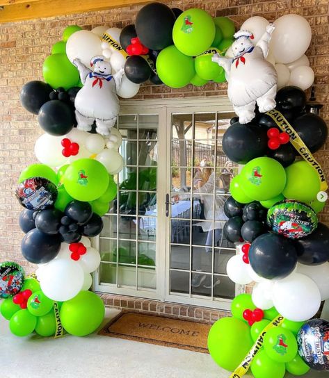 Ghostbusters Balloon Garland, Ghostbusters Trunk Or Treat, Ghostbusters Party, Pep Rally, Ghost Busters, Trunk Or Treat, Ghostbusters, Balloon Garland, Halloween Ghosts