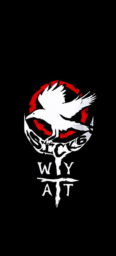 WWE Wyatt Sick6, Wrestling Wallpaper, Cool Wwe Wallpapers, Wwe Poster Ideas, Wwe Posters, The Wyatt 6, Bray Wyatt Logo, Goldberg Wwe, Wwe Title Wallpaper