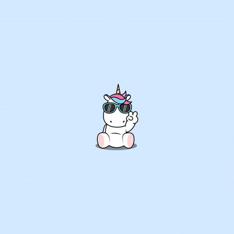 Unicornio Cute, Cute Unicorn Drawing, Unicorn Drawings, Wallpaper Unicorn, Magical Watercolor, Fat Unicorn, Victory Sign, Unicorn Tattoo, Unicorn Wallpaper Cute