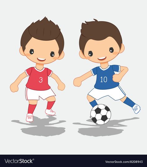 Football Players Cartoon, School Playground Design, Soccer Cartoon, Team Calendar, Baby Boy 1st Birthday Party, Baby Boy 1st Birthday, Boy Images, Bakery Logo Design, Football Kids