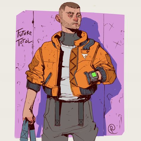 ArtStation - Cyberpunk characters , Fernando Correa Spaceship Graveyard, Cyberpunk Men, Noxus League Of Legends, Cyberpunk Jacket, Cyberpunk 2020, Cyberpunk Rpg, Cyberpunk Aesthetic, Arte Cyberpunk, Cyberpunk Character