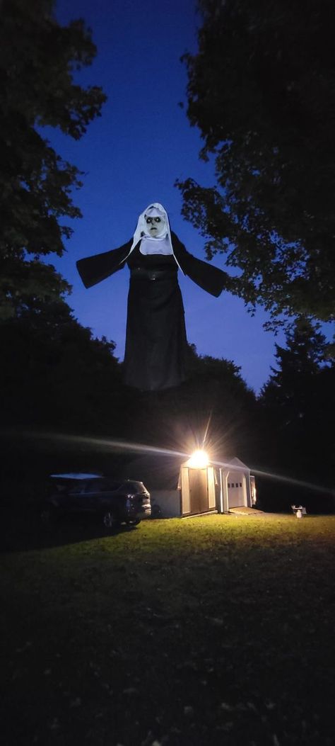 Nun Halloween, The Nun, Halloween Prop, Halloween Props, Halloween Decorations, Trees, Halloween