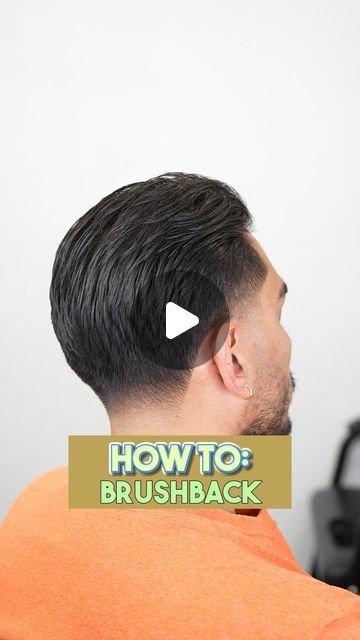 Miami/Broward Barber • Emmett Tuff 🇵🇭🇺🇸🎰 on Instagram: "Here’s an easy tutorial on how I like to do my brushback/slickbacks! Hope you enjoy!  𝐒𝐨𝐮𝐭𝐡 𝐅𝐥𝐨𝐫𝐢𝐝𝐚 🌴 For the best barber services, 𝘤𝘭𝘪𝘤𝘬 𝘵𝘩𝘦 𝘭𝘪𝘯𝘬 𝘪𝘯 𝘮𝘺 𝘣𝘪𝘰!⁣⁣ ⁣⁣ Miami | Fort Lauderdale | Boca Raton" Brushback Haircut Men, Men’s Haircut Tutorials, Barbers Cut Mens, Brushback Hairstyle Men, Slickback Hairstyle Men, Monk Haircut, Mens Haircut Tutorial, Hairstyles With Beard, Gentleman Haircut