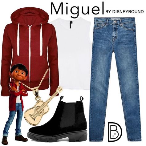 Coco Disney Outfit Ideas, Coco Disneybound, Disneybound Men, Coco Movie, Disney Dress Up, Disney Themed Outfits, Disney Inspired Fashion, Disney Bounding, Character Inspired Outfits