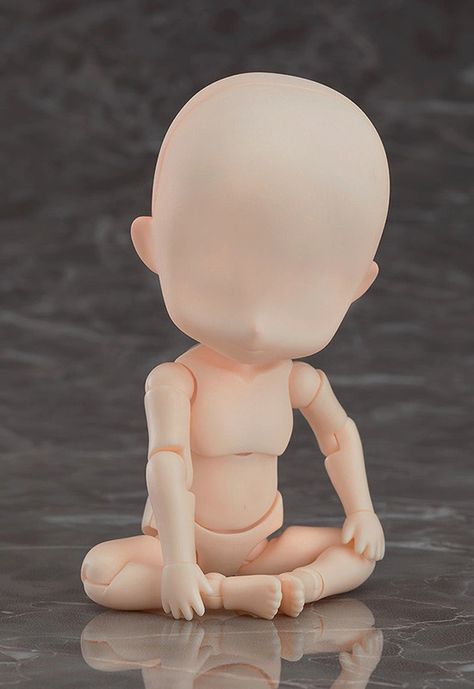 Nendoroid Doll archetype 1.1: Boy (Cream) Body Kun Poses, Biscuit Anime, Mushroom Sprite, Chibi Poses, Chibi Body, Metal Gear Rex, Anime Collectibles, Chibi Art, Frame Arms Girl