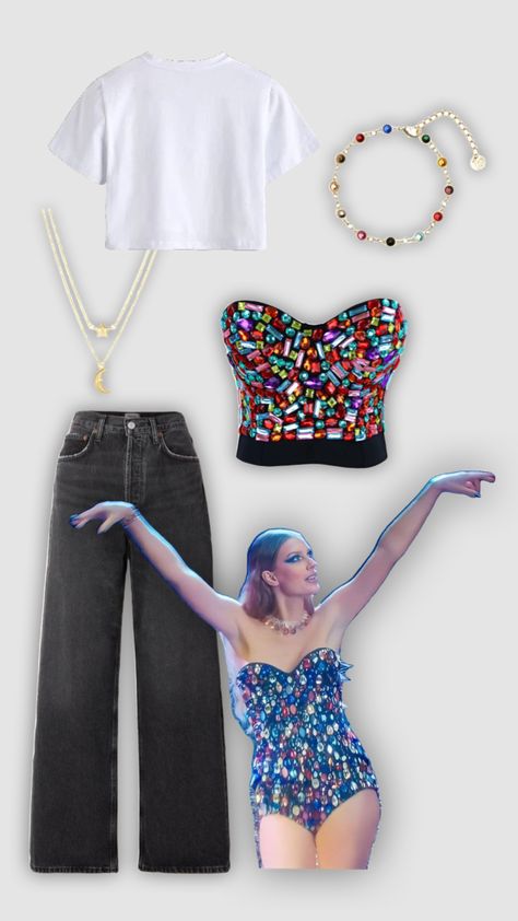 Bejeweled Inspired Outfits, Bejeweled Taylor Swift Eras Outfit, Taylor Swift Drawing, Inspired Outfits, Eras Tour, Creative Play, Taylor Swift, Swift, Halloween Costumes