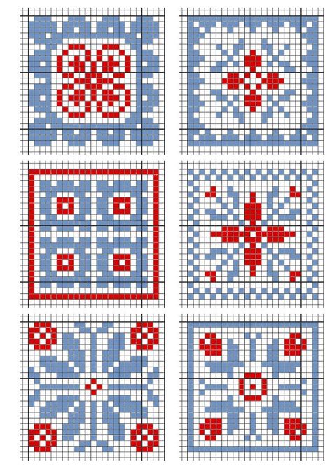 Carnival Cross Stitch, Cross Stitch Square Pattern, Cross Stitch Rug Pattern, Yarn Cross Stitch, Punto Fair Isle, Hantverk Diy, Colorwork Chart, Graph Crochet, Vintage Cross Stitch Pattern