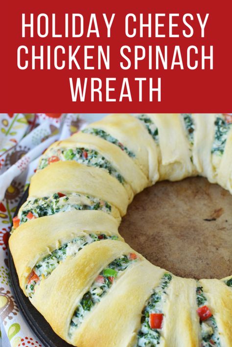 #ad These crescent roll recipes have soft Pillsbury outer layer, smooth, creamy spinach, chicken and cheese, and then crunchy peppers. Make a holiday wreath Winter Deck, Pillsbury Crescent Rolls, Pillsbury Crescent, Crescent Recipes, Recipes Holiday, Chicken Spinach, Crescent Roll Recipes, Roll Recipes, Crescent Roll