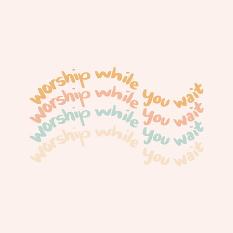 Worship While You Wait Wallpaper, Worship While You Wait, Cute Bibles, Bible Verse Background, Christian Things, Bible Notes, Bible Quotes Prayer, Happy Words, Christian Quotes Inspirational