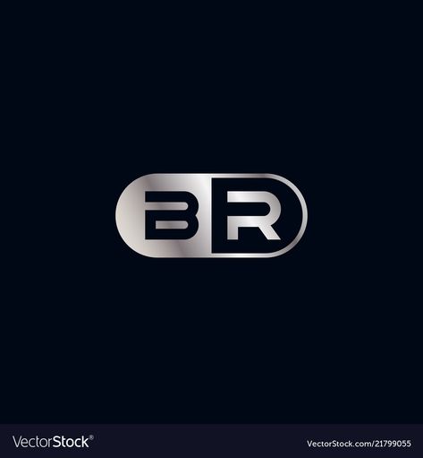 Br Logo Design, Br Logo, Hd Logo, Initial Letter, Initial Letters, Design Vector, Dark Wallpaper, Audi Logo, Logo Templates