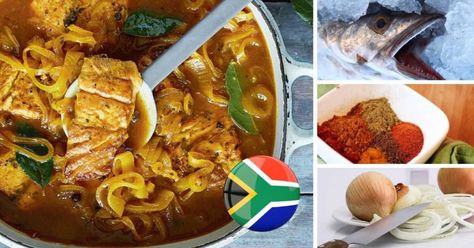 Pickled Curry Fish Recipe, Pickle Fish Recipe South Africa, Pickled Fish South Africa, South African Pickled Fish Recipe, Pickled Fish Recipe, Pickled Sweet Peppers, Pickled Fish, South African Dishes, African Dishes