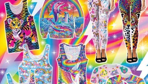 Lisa Frank Makes Your Childhood Dreams Come True With A Magical Fashion Line Lisa Frank Clothing, Quick Halloween Costumes, Lisa Frank Stickers, Festival Sunglasses, Sparkle Outfit, Neon Rainbow, Halloween Costumes For Teens, Lisa Frank, Clothing Line