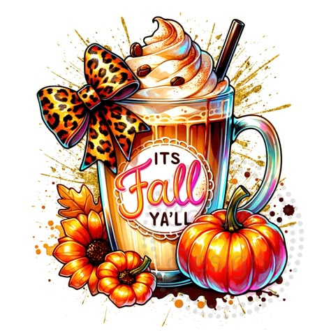 Love Fall Aesthetic, Fall Sublimation Designs Free, Free Sublimation Designs For Tumblers, Free Clip Art Downloads, Sublimination Prints, Vinyl Sticker Ideas, Fall Shirt Designs, Cute Sublimation Designs, Dtf Shirts