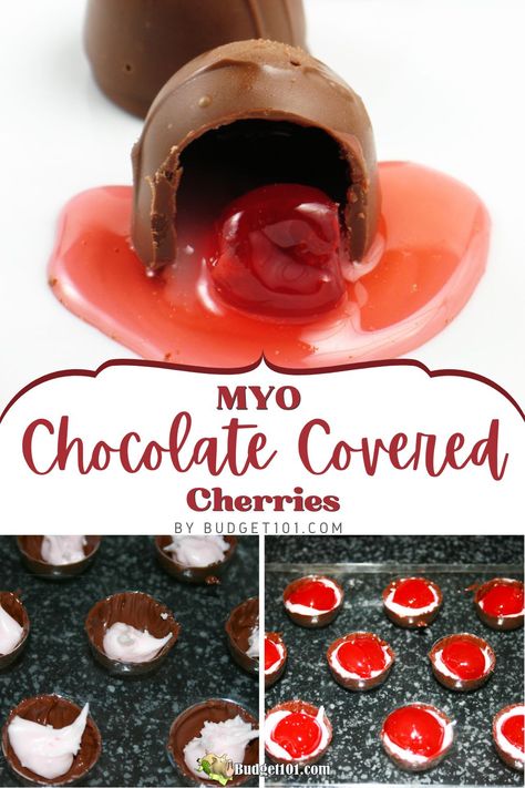 Cherry Blossom Chocolate Recipe, How To Make Chocolate Covered Cherries, Boozy Chocolate Covered Cherries, Liquor Filled Chocolates Homemade, Chocolate Covered Cherries Liquid Center, Diy Chocolate Covered Cherries, Homemade Chocolate Covered Cherries, Cherry Truffles, Maraschino Cherries Recipes