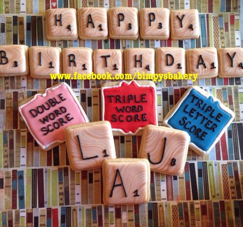 It's Game Night! | Cookie Connection Scrabble Cookies, Cookie Connection, Cookie Games, Scrabble Letters, It Game, Cookie Inspiration, Cookie Ideas, Decorating Inspiration, Homemade Cookies