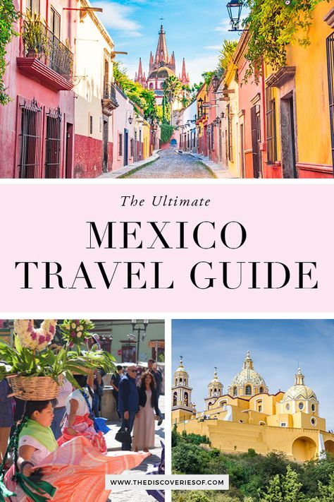 Traveling Mexico, Travel To Mexico, Mexico Itinerary, Explore Mexico, Mexico Travel Guides, Mexico Travel Destinations, Time To Travel, Tips For Traveling, Central America Travel