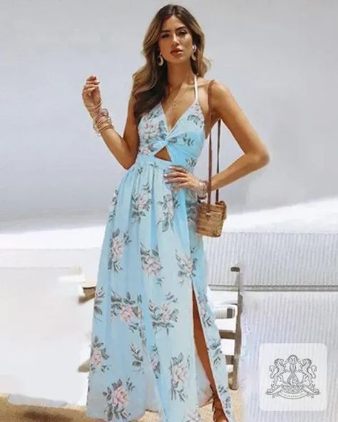 🌊 Step into summer elegance with our LGC Women's Halter V-neck Chiffon Print Dress! Now just $26.10 - 10% off until ! ✨ 🌸 Features you’ll love: - Breathable chiffon fabric 🌿 - Alluring V-neck design 💖 - Sexy side split for extra flair 🌟 - Stylish floral print 🌼 - Perfect for any occasion: beach, party, or casual wear 🎉 Don’t miss out on this chic addition to your wardrobe! Grab yours here: https://ssdlr.shop/l/a90986a9. 💃 #SummerStyle #BeachDress #LGC #SummerStyle #BeachDress #LGC Chiffon Beach Dress, Floral Chiffon Maxi Dress, Sleeveless Outfit, Sweater Vest Women, Women Halter, Floral Chiffon, Everyday Dresses, Romper With Skirt, Pattern Floral