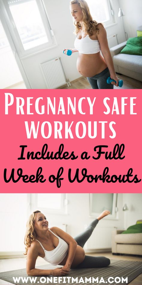 Pregnant Safe Workouts, Pregnancy Ab Workout, Exercises For Pregnant Women, Best Pregnancy Workouts, Full Ab Workout, Week Of Workouts, 5 Weeks Pregnant, Pregnancy Exercises, Pregnancy Workout Plan