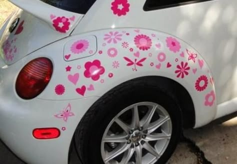 Heart car sticker by Hippy Motors | Hippy Motors car stickers vinyl decals transfers Lots Of Hearts, Truck Graphics, Bug Car, Heart Vinyl, Volkswagen Beetles, Car Deco, Beetle Car, Heart Decals, Cool Car Accessories