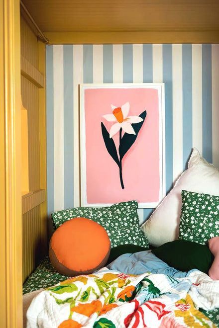 Discover how 'Primary Play' transforms grown-up spaces with vibrant colors and whimsical designs in 2025. Daffodil Art, Kids Rooms Inspo, Art Details, Toddler Bedrooms, Big Girl Rooms, Kid Room, Toddler Room, Kid Spaces, Malang