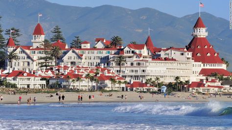 'The Shining' hotel plans horror museum - CNN.com Coronado Beach San Diego, Hotel Del Coronado San Diego, Coronado San Diego, Mansion Hotel, Coronado Beach, Coronado Island, Hotel Del Coronado, Haunted Hotel, Weekend Escape