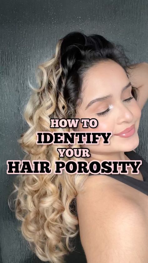 kayscurlies on Instagram: 🌷How to identify your porosity🌷 And before you mention it.. the cup test is BS💩 🌷POROSITY: The hairs ability to absorb moisture. And yes… Hair Porosity Test, Damaged Curly Hair, Healthy Curly Hair, High Porosity Hair, Hair Test, Hair Porosity, The Cup, Curly Hair Tips, Change Me