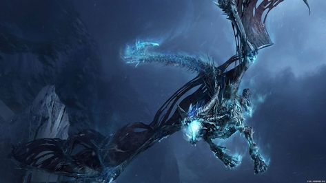 fantasy world of warcraft sindragosa artwork 3d 1920x1080 Video Games World of Warcraft HD Art #fantasy world of warcraft #1080P #wallpaper #hdwallpaper #desktop Dragon Medieval, Lightning Dragon, Cool Desktop Wallpapers, Breathing Fire, Look Wallpaper, Lich King, Ice Dragon, Cool Dragons, Cool Desktop