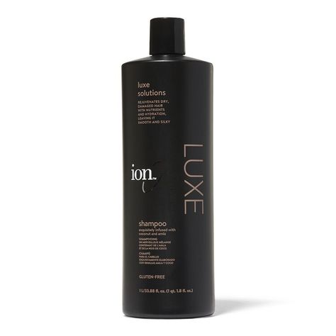 Luxe Shampoo by Ion | Shampoo | Sally Beauty Coconut Shampoo, Sally Beauty, Dry Damaged Hair, Premium Ingredients, Shampoos, Hair Care Shampoo, Salicylic Acid, Hair Conditioner