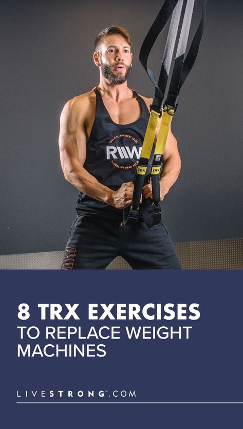 Trx Workouts Routine, Trx Full Body Workout, Trx Exercises, Lost 40 Pounds, Trx Training, Trx Workouts, Suspension Training, Weight Machine, Resistance Workout