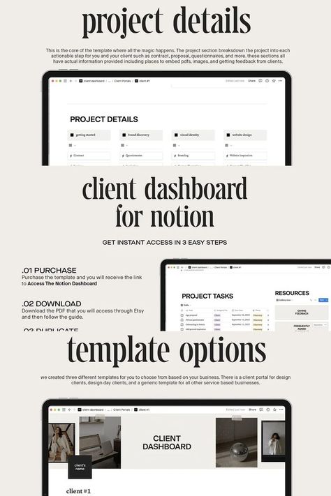 Organize your clients all in one place with the notion client dashboard. Create client portals so you can keep all projects and communication within a notion template. Share the client portal with your client and keep everything on track. This template is great for adding to an existing business dashboard. This notion template is meant to be used in place of honeybook or dubsado. Notion Client Portal, Notion Template For Work, Team Space, Business Dashboard, Template Notion, Project Management Templates, Kanban Board, Small Business Planner, Media Planner