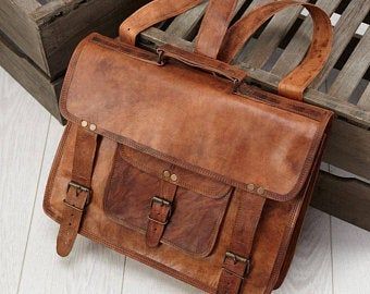 https://www.etsy.com/in-en/listing/956604903/genuine-leather-laptop-bagsleather?ref=shop_home_active_1&pro=1&frs=1 School Satchel, Vintage Leather Backpack, Backpack Vintage, Leather Laptop Backpack, Brown Leather Satchel, Satchel Backpack, Handbags Luxury, Leather Laptop Bag, Leather Satchel Bag