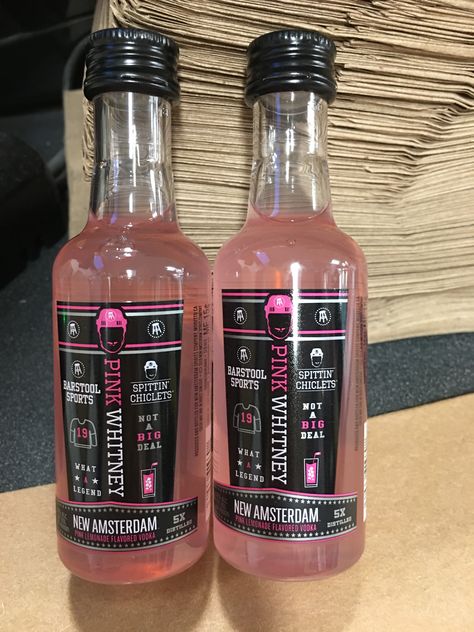 New Amsterdam Vodka Pink Whitney 50ml’s Now In Stock! Pink Whitney Shooters, Pink Whitney Shots, Pink Whitney Aesthetic, Pink Whitney Vodka Drinks, New Amsterdam Vodka, Pink Liquor, Pink Vodka, Pink Whitney, Pink Alcohol