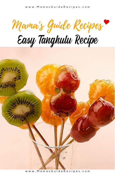 Easy Tanghulu Recipe Asian American Heritage Month, Skewered Fruit, Mango Tapioca Recipe, Tanghulu Recipe, Siopao Recipe, Tapioca Recipes, Korean Cream, Yogurt Parfait Recipe, Fruity Wine