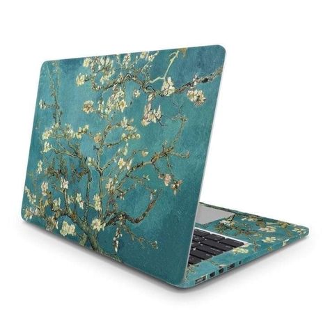 Dell Laptop Skin, Painted Suitcase, Macbook Air Case 13 Inch, Laptop Skin Cover, Shop Sticker, Van Gogh Almond Blossom, Cover Stickers, Disney Canvas, Hp Laptop Skin