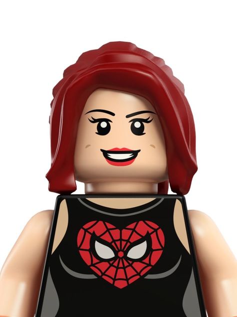 Lego Character Icons, Lego Painting, Black Widow Captain America, Lego Spider Man, Lego Spider, Spider Man Black, Lego Spiderman, Spiderman Coloring, Jane Watson