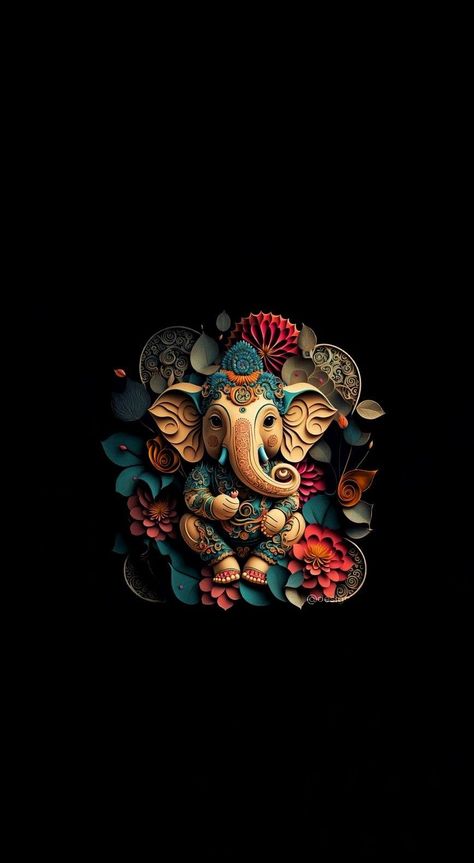 Ganesh Photos Wallpapers, Ganpati Wall Art, Lord Ganesha Aesthetic, Ganesh Aesthetic, Ganpati Aesthetic, Ganesha Aesthetic, Lord Ganesh Wallpaper, Wallapers Aesthetics Iphone, Ganesha Wallpaper